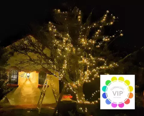 CORTINA TOKIO 1000 LED CALIDAS ARBOLES - comprar online