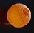 LÁMPARA GLOBO PAPEL CHINO NARANJA