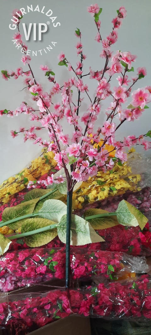 ARBOL CEREZO ROSA SAKURA ARTIFICIAL 1,10 MTS - comprar online