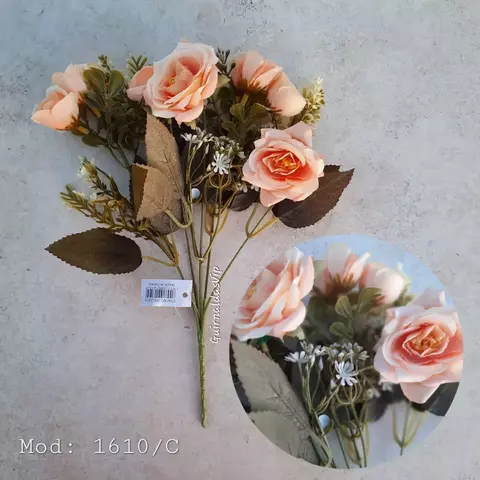 Ramo flores Artificiales Durazno Mod 1610/C - comprar online