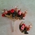 Ramo flores Artificiales Rojo Mod 381/4