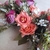 Cadena flores Artificiales GLAM DECO 50x40 Violeta y Salmon - comprar online