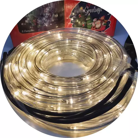 Tira manguera led 10 mts luz calida 8 efectos ¡EVENTO! - comprar online