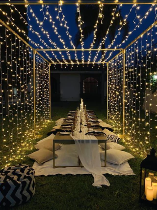 TUNEL Evento 1000 LUCES LED Calida 3x3x3x2