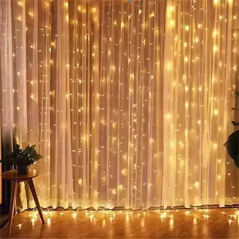 Cortina led 3x3 Luz Calida ¡ Cyber monday ! - comprar online
