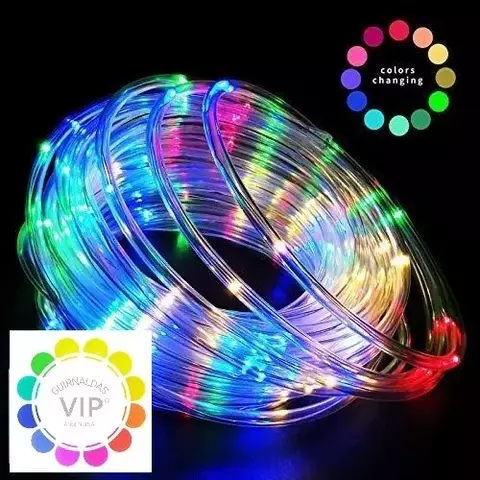 MANGUERA LED X10 MTS COLORES + CONTROLADORA - comprar online