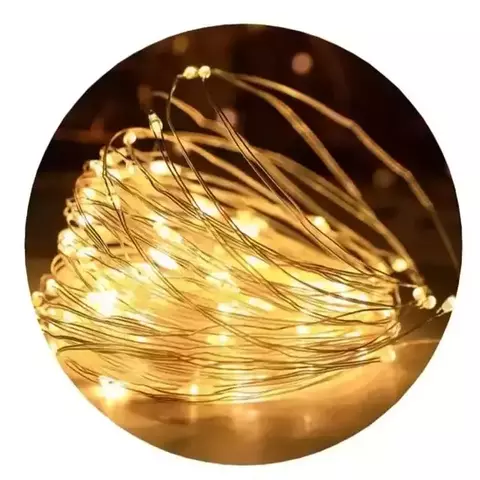 ALAMBRE LED x10 Mts a 220v Controladora Efectos - comprar online