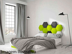Painel estofados cama casal-001 - comprar online