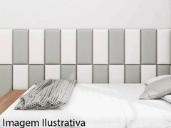 Painel estofados cama solteiro - 001