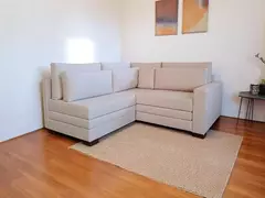 Sofá de Canto SFC_nu 12 que se Transforma em Sofá Cama de Casal Resistente e Confortável em Sarja 100% Algodão na internet