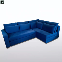 Sofá de Canto SFC_nu 04 - Se Transforma em Cama de Casal Confortável
