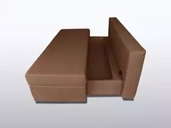 Sofá de 03 Lugares Life_nu Com Baú que se Transforma em Sofá Cama Resistente e Confortável em Linho Sintético - loja online