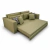 Sofá Cama De Casal Modelo Bx06 - Se Transforma Em Cama Confortável - comprar online