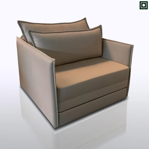 Poltrona Cama Elis Confortável - Casa Selu - Loja Da Fábrica