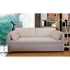 Sofá Cama Beliche - Sofá Que Se Transforma Em Duas Camas Na Cor Bege Nova - comprar online