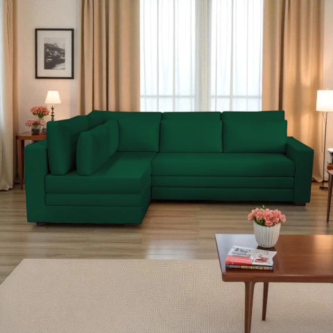 Sofá de Canto SFC_nu 03 - Se Transforma em Cama de Casal