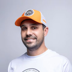 Boné Caipira Nato modelo Snapback 6 gomos