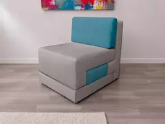 Poltrona Cama 0370 Prática e Confortável Cinza - comprar online