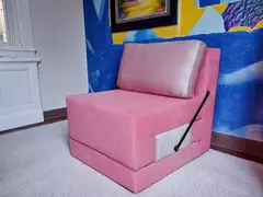 Poltrona Cama De Solteiro Modelo Lego - ENTREGA IMEDIATA - Casa Selu - Loja Da Fábrica