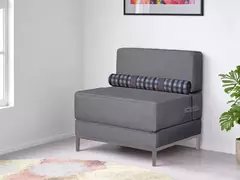 Imagem do Poltrona Que Se Transforma Em Cama Modelo Marly - Sofá Cama 040