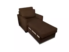 Poltrona Cama Meca_nu que se Transforma em Sofá Cama Solteiro Resistente e Confortável em Sarja Algodão 760 - Casa Selu - Loja Da Fábrica