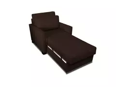 Poltrona Cama Meca_nu que se Transforma em Sofá Cama Solteiro Resistente e Confortável em Sarja Algodão 798 - loja online