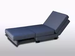 Poltrona Cama Mova_nu que se Transforma em Sofá Cama solteiro Reclinável Resistente e Confortável em Linho Sintético 010 na internet