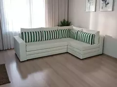 Sofá de Canto SFC_AM 016 que se Transforma em Sofá Cama de Casal Resistente e Confortável em Aquablock Karsten na internet