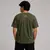 Camiseta Premium 100% Algodão Fio 30 com Acabamento Escovado - Verde Bandeira - comprar online