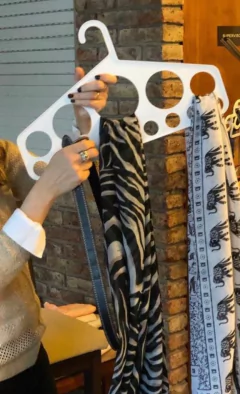 PERCHA PARA PAÑUELOS, CINTURONES Y PASHMINAS - Marian - Todo Organizado