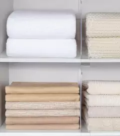 SEPARADOR DE ESTANTES “SUSAN” ACRÍLICO CON SOPORTE MULTIUSO / PLACARD - Marian Todo Organizado