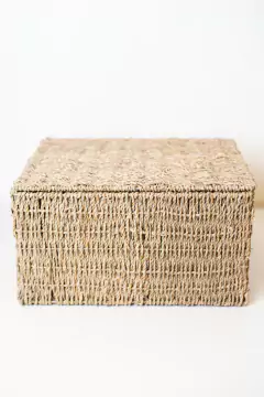 CAJA SEAGRASS "GLAM" CON TAPA "L" #6