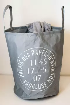 Imagen de CESTO DE TELA "PALAIS" CON MANIJAS