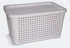 CANASTO "BAIT" GRANDE CON ASAS Y TAPA - comprar online