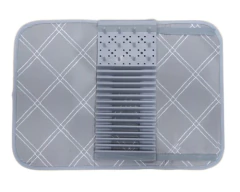 SECAPLATOS ESCURRIDOR "SOFIA" CON PAÑO ABSORBENTE ESTAMPADO - Marian Todo Organizado