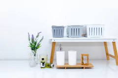 VASO PARA CEPILLOS BLANCO en internet