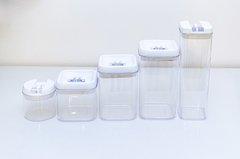 COMBO X 4 FRASCOS "SURTIDOS 2" CON TAPA HERMETICA DE ACRILICO - comprar online