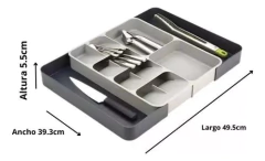 CUBIERTERO EXTENSIBLE "MADESMART VIP" "XL" 10 COMPARTIMIENTOS en internet
