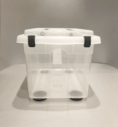 CAJA ORGANIZADORA "GUARUYA" L CON TAPA Y TRABAS DE SEGURIDAD - comprar online
