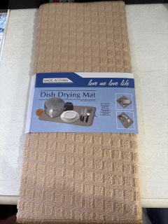 PAÑO SECA PLATOS CON CUADROS ABSORBENTE - comprar online