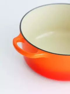 CACEROLA DE HIERRO ENLOZADO "FEUER" 25 CM - comprar online