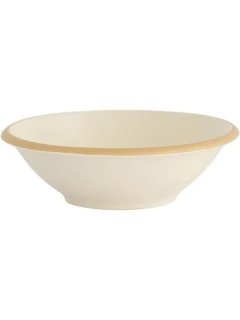 SET X 6 BOWLS "HAMPSHIRE" 19 CM BEIGE