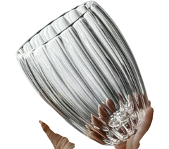 VASO LABRADO DE VIDRIO 350 ML