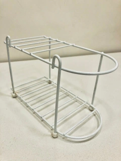 ORGANIZADOR DE MESADA "SHINE" BLANCO - tienda online