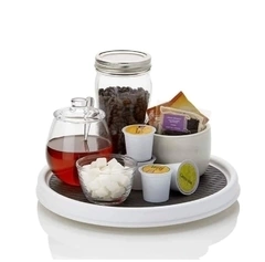 BANDEJA GIRATORIA "DAISY" CON BASE SILICONADA "S" ANTIDESLIZANTE