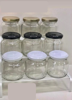 COMBO x6 FRASCOS "S" DE VIDRIO "VIENA"