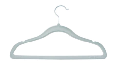 PERCHAS AFELPADAS PARA NIÑOS KIDS FINITAS "SLIM" TERCIOPELO X 10 u - Marian Todo Organizado