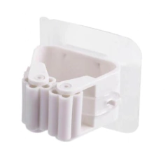SOPORTE PARA ESCOBA x1 CON ADHESIVO