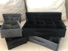 COMBO CAJONES "FIKA" DE TELA en internet