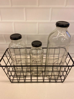 BOTELLA "VIENA" CON TAPA METALICA "L"